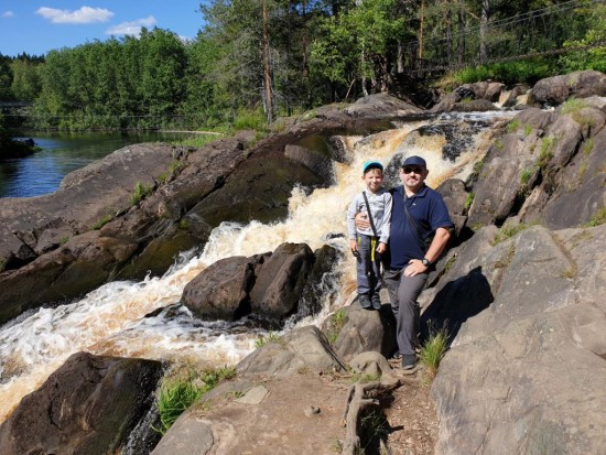 20190630_120647.jpg (199.71 КБ) 8280 просмотров Водопады возле Рускеалы. Место съемки фильма "А зори здесь тихие"