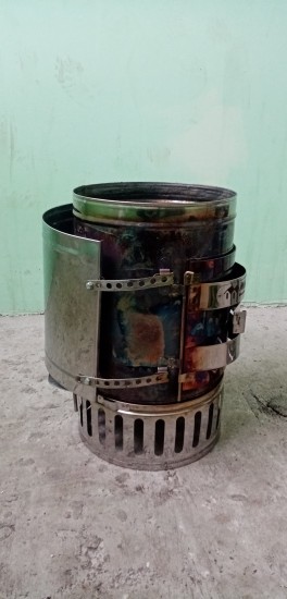 В рабочем положение