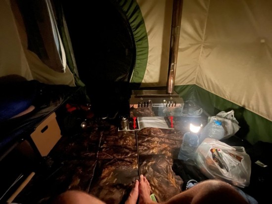 За бортом дождь, у нас тепло и расслабон после бани...