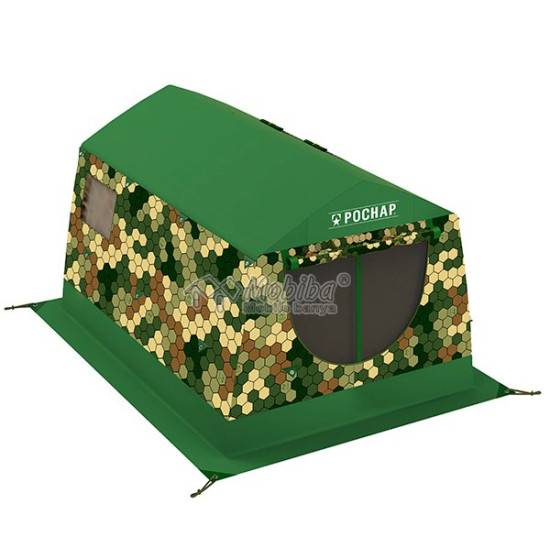 Мобильная баня РОСНАР РП-32 Сотовый камуфляж