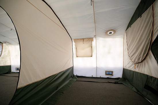 Всесезонная армейская палатка-баня Роснар Р-636 М2