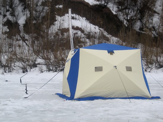 IMG_1413.JPG (532.55 КБ) 4670 просмотров Моя большая рыбацкая палатка в профиль