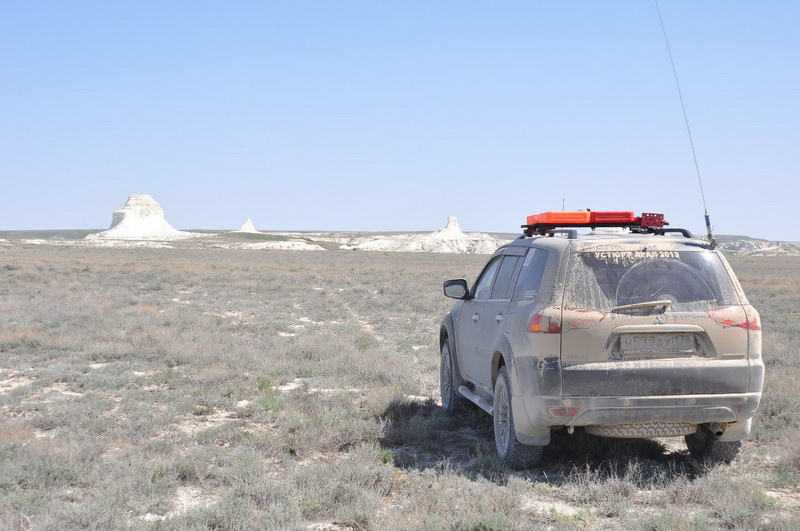 в степях Казахстана