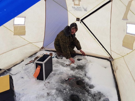 Расположение лунок в палатке 2 х 2.4 Магазин "Мобильные бани и зимние палатки компании Мобиба" (Страница 37) - Рыболо